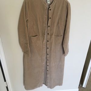 Orvis Corduroy Dress Duster western